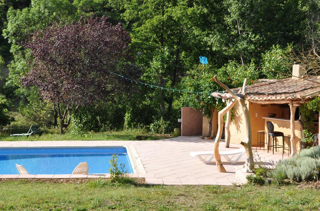 La Danse Des Papillons - Chambre D'Hotes & Glamping Roche-Saint-Secret Exterior foto