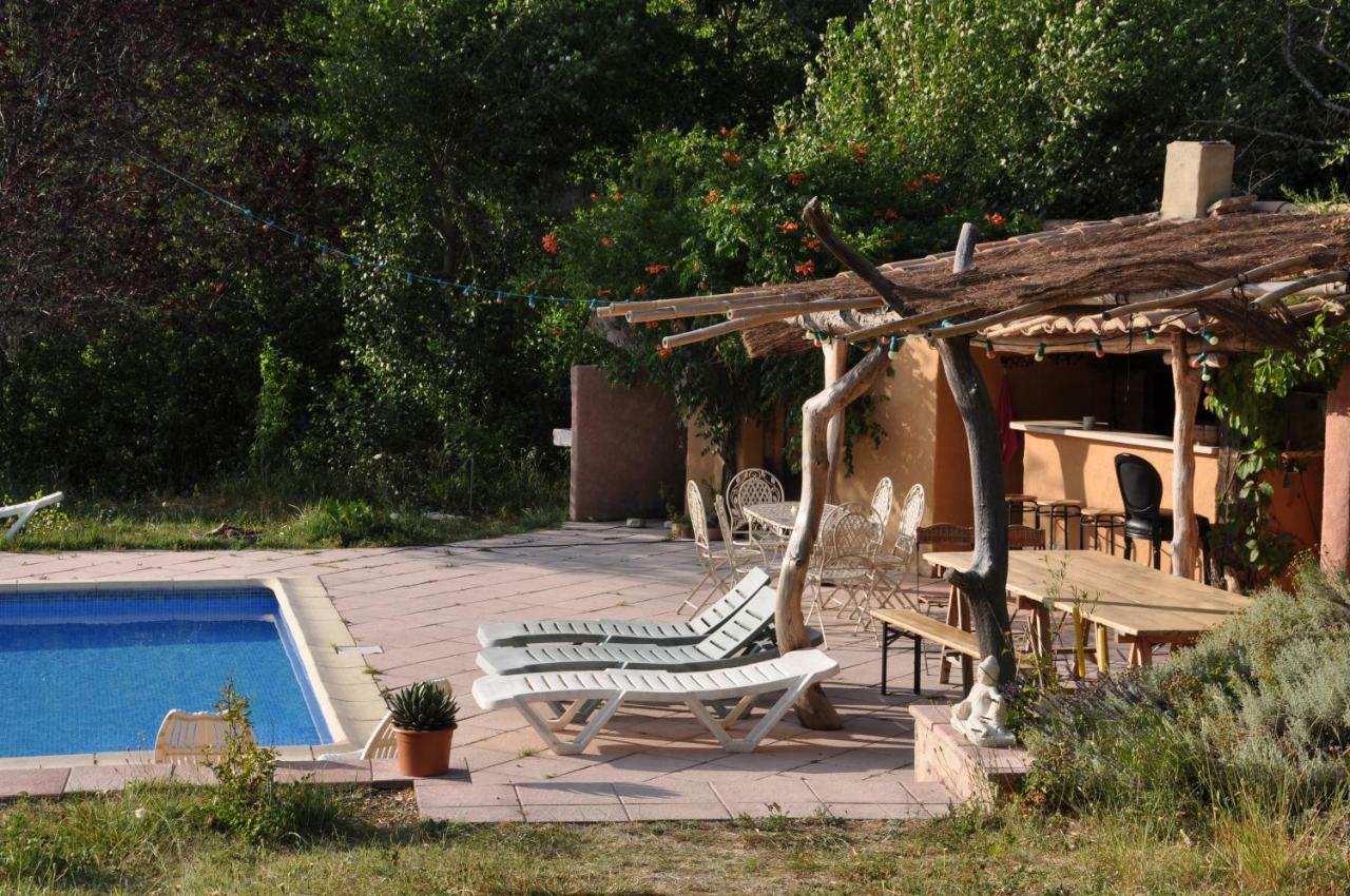 La Danse Des Papillons - Chambre D'Hotes & Glamping Roche-Saint-Secret Exterior foto