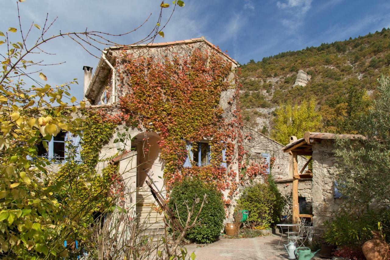 La Danse Des Papillons - Chambre D'Hotes & Glamping Roche-Saint-Secret Exterior foto